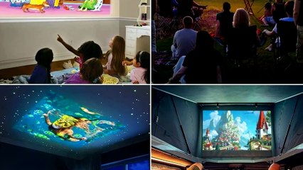 PVO Portable Mini Projector Review: Bluetooth 5.4, 170” Screen & Easy Mirroring