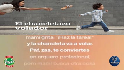 EL CHANCLETAZO VOLADOR POR JAVIER LINDO M.