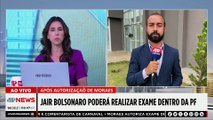 Bolsonaro poderá realizar exames médicos dentro da PF