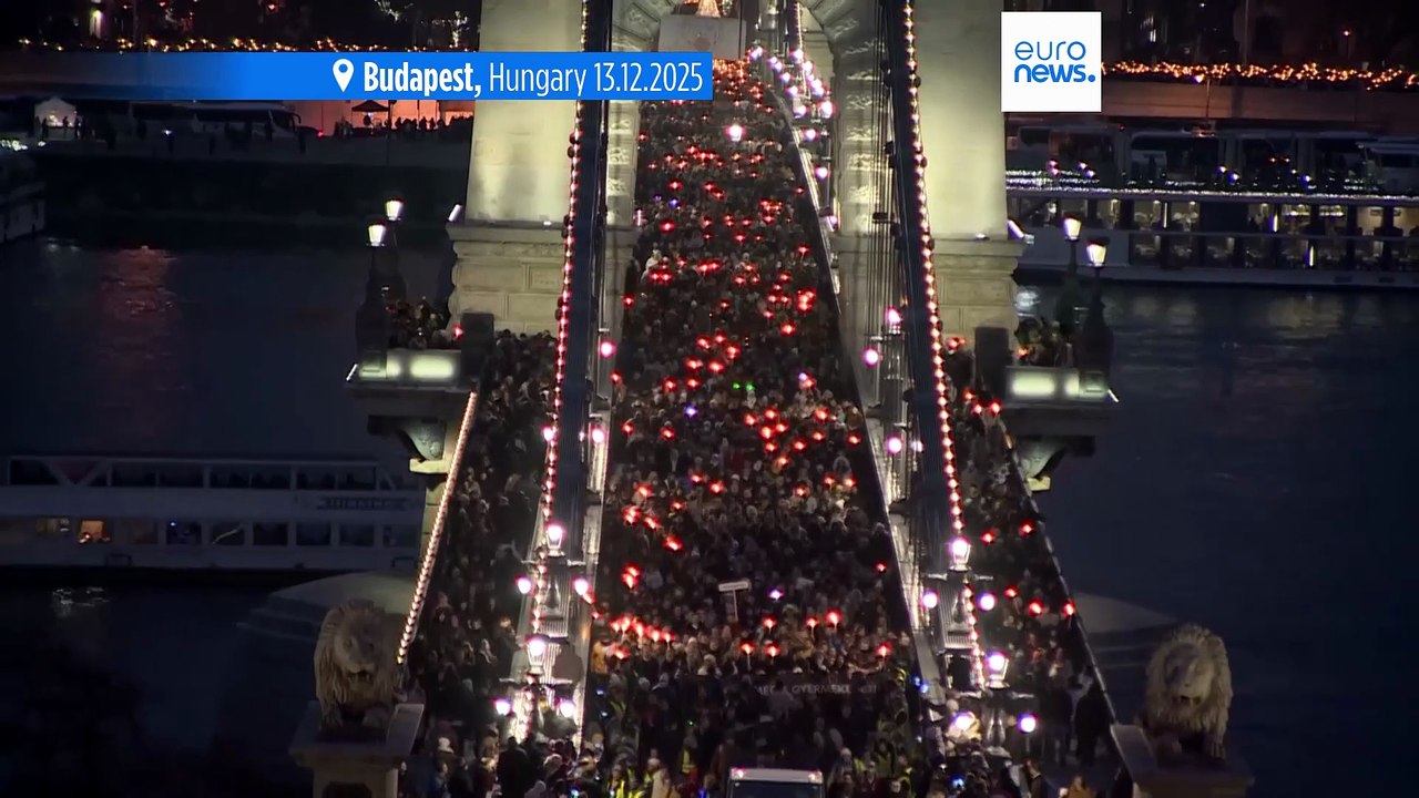 Tens of thousands protest in Budapest over alleged child abuse in Hungary's state-run institutions