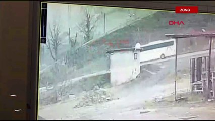 Zonguldak'ta motosiklet sürücüsünün öldüğü kazanın görüntüleri ortaya çıktı