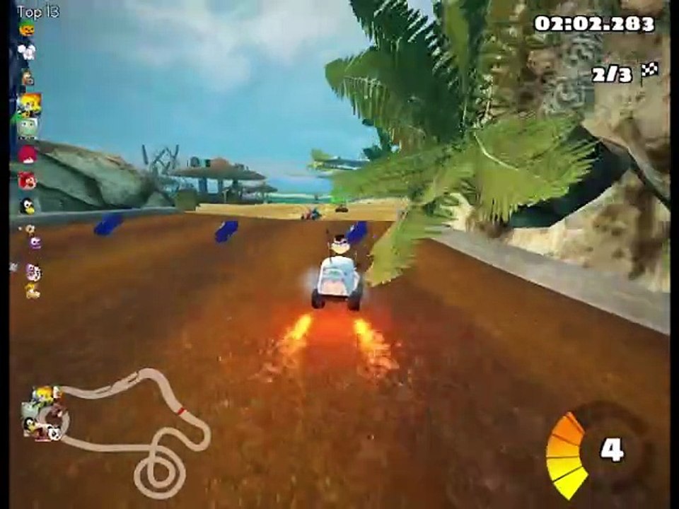 SuperTuxKart LINUX Español - SWEET TOOTH SMALL BRAWL #linux #linuxgaming #TWISTEDMETAL - RJ ANDA #4