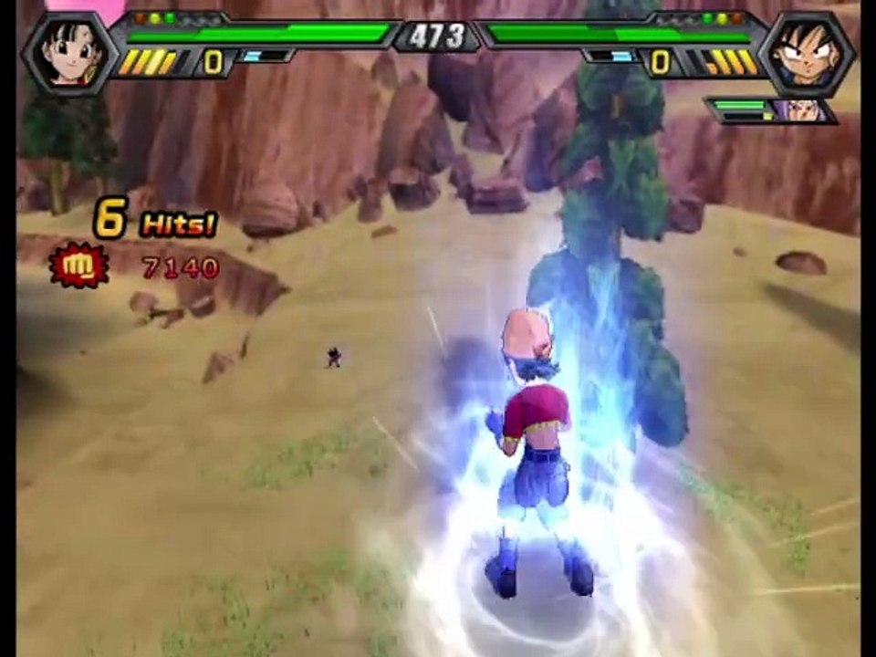 Budokai Tenkaichi 4 - Pan VS Goku GT y Trunks GT - RJ Anda #dragonballgame #dbzgaming #ps2games