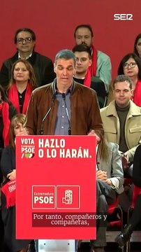 Pedro SÁNCHEZ, en un MITIN en Extremadura: Merece la pena GOBERNAR en circunstancias COMPLEJAS