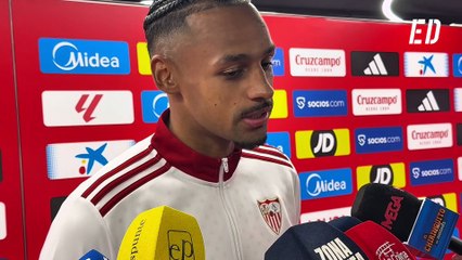 Sow comparece ante los medios tras su gol y la goleada frente al Oviedo