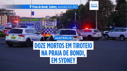 Número de mortos no tiroteio em Sydney sobe para 15. Um dos suspeitos abatido pela polícia