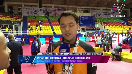 Sejarah tercipta apabila skuad takraw berpasukan negara raih pingat emas selepas kemarau 34 tahun