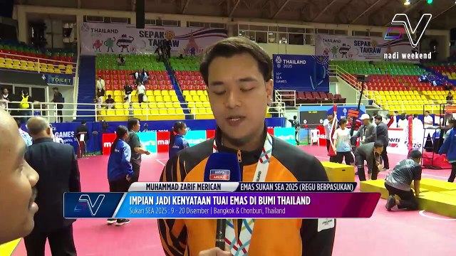 Sejarah tercipta apabila skuad takraw berpasukan negara raih pingat emas selepas kemarau 34 tahun