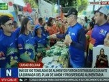 Más de 2 mil familias de Bolívar fueron favorecidas con el Plan Amor y Prosperidad Alimentaria