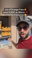 Boire un Jus d’Orange pour 0,50€ au Maroc 🇲🇦