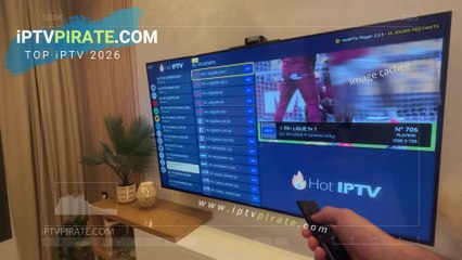 Configuration iPTV pour télévision SAMSUNG LG HISENSE