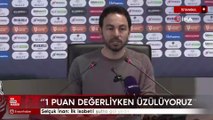 Selçuk İnan: İlk isabetli şutta gol yedik