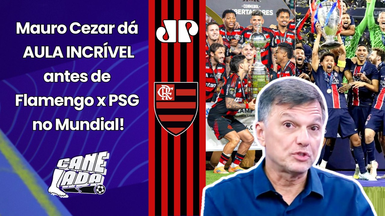 QUE AULA! "EU VOU FICAR PAGANDO PAU PRA EUROPEU??? Cara..." MAURO CEZAR FALA TUDO! | FLAMENGO X PSG