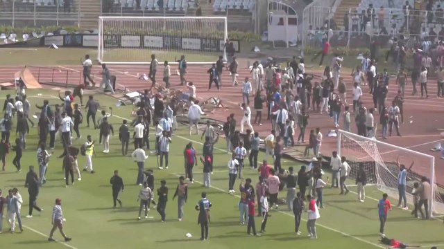 Los vídeos de Leo Messi en India: caos de seguridad y mejores momentos en el estadio