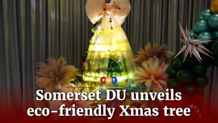 Somerset Damansara Uptown Unveils Christmas Tree Made from Recycled Bottles