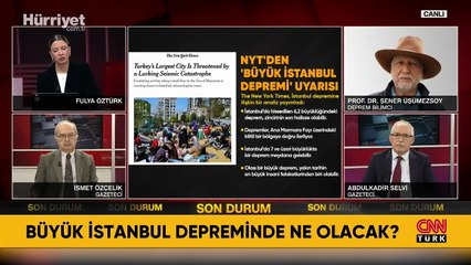 Şener Üşümezsoy'dan The New York Times'ın deprem raporu sonrası açıklama