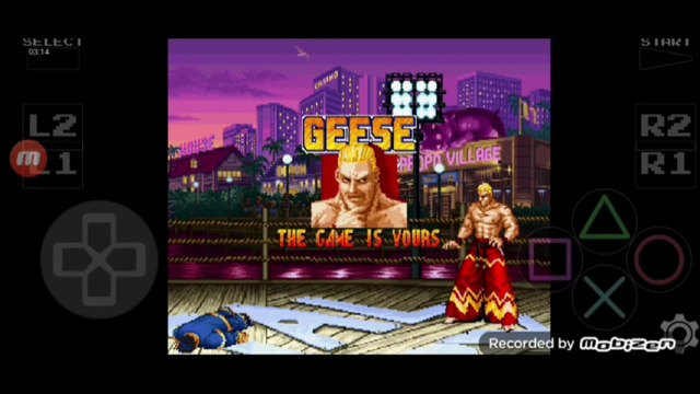 Real Bout Fatal Fury Geese Howard vs Jin Chonrei luta completa