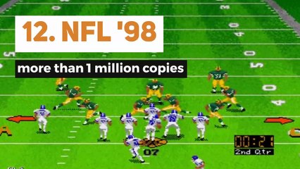 The best-selling Sega Mega Drive video games