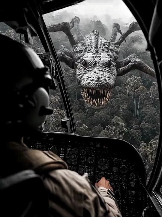 Haunted crocodile 🐊😈