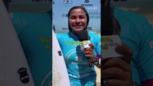 Michel Roque e Juliana Santos faturam título da WSL na Praia do Futuro #shorts