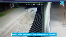 Robo y brutal ataque en La Plata a una pareja de jubilados