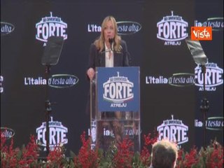 Meloni: “Cetto La Qualunque in confronto alla sinistra è Bismarck”