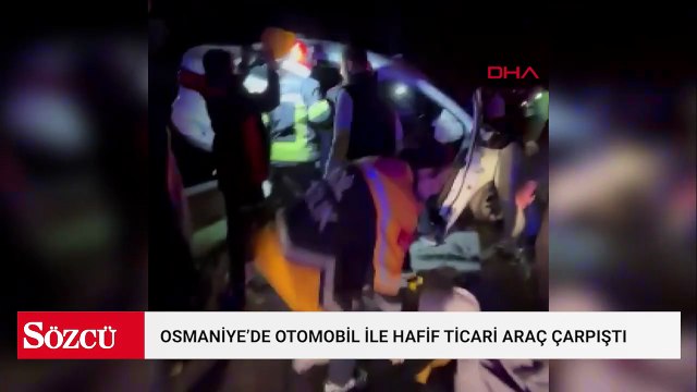 Osmaniye’de feci kaza! 3 Ölü, 2 Yaralı