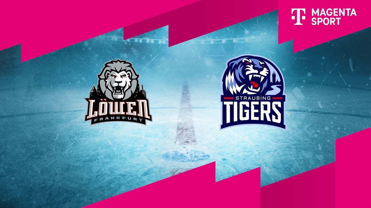 Highlights von Löwen Frankfurt - Straubing Tigers