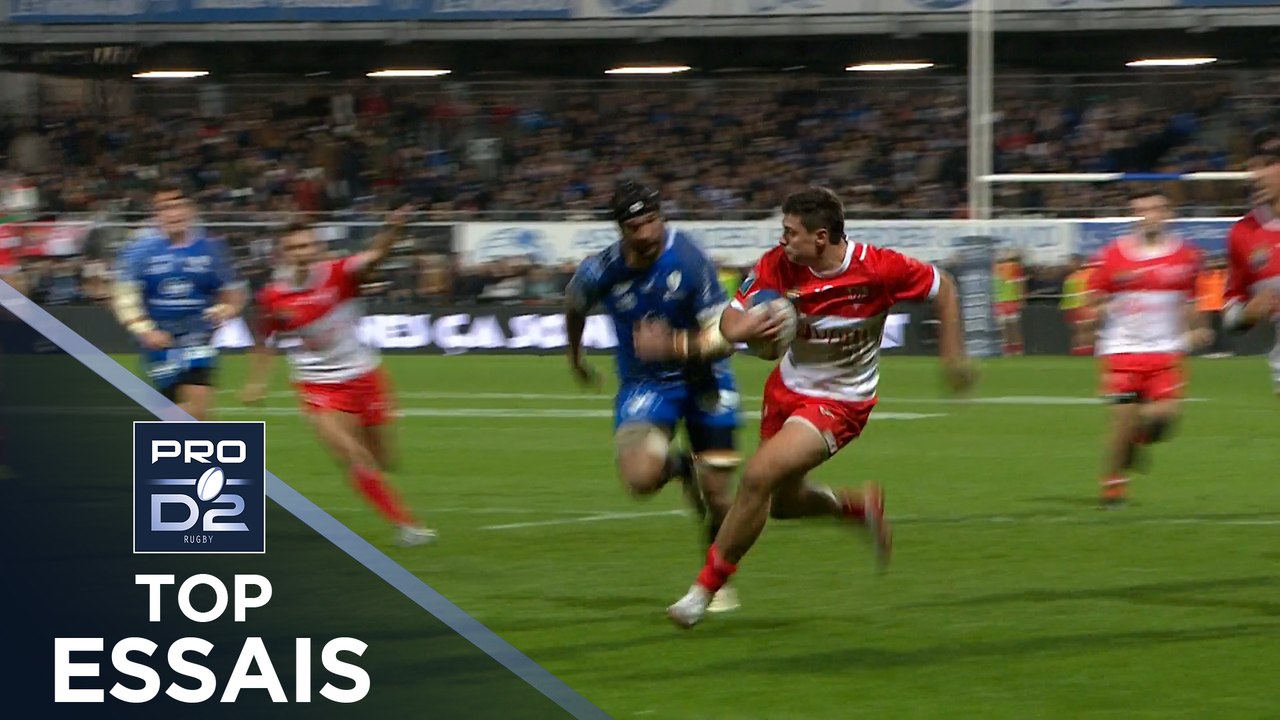 TOP Essais de la J14 – PRO D2 – Saison 2025-2026