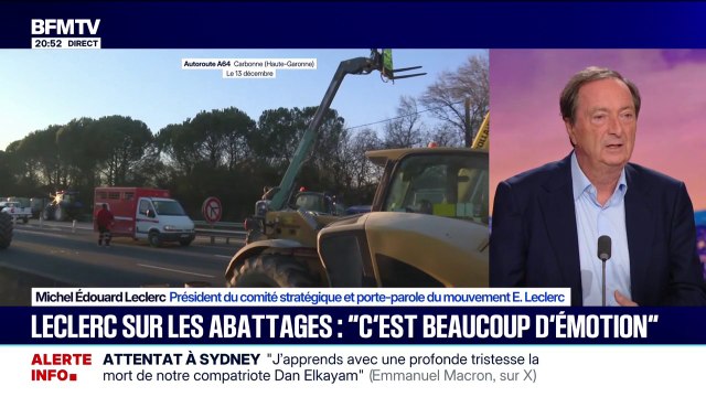 Abattages préventifs en cas de dermatose bovine: C'est beaucoup d'émotion , déclare Michel Édouard Leclerc