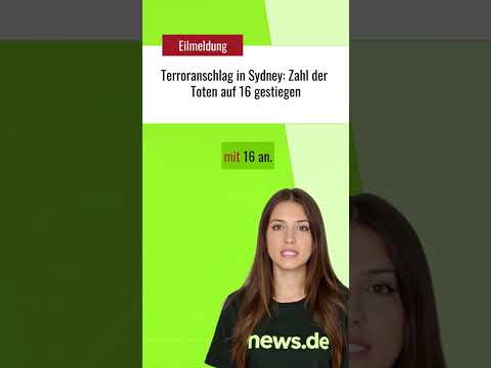 Terroranschlag in Sydney: Zahl der Toten auf 16 gestiegen
