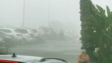 La densa neblina de esta mañana en Tijuana  ☁️⚠️