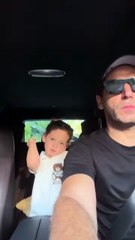 فيديو طريف لمراد يلدريم مع ابنته