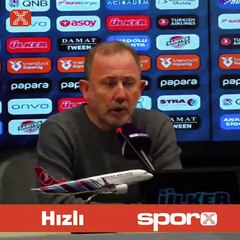 Sergen Yalçın: "Hakem ve VAR kararlar tam bir facia"