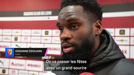 Lens - Édouard : "On passera les fêtes avec un grand sourire"