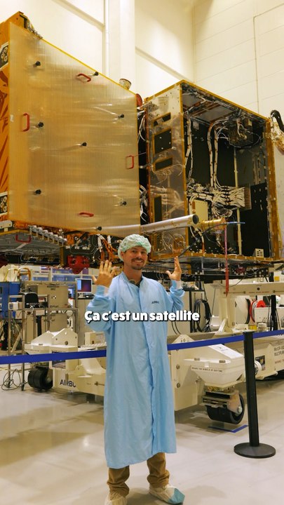 Visite incroyable chez Airbus 🛰️