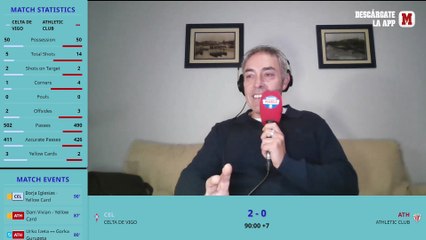 Alfonso Pérez Burrull rinde su 'pequeño' homenaje a Robe Iniesta en MARCADOR