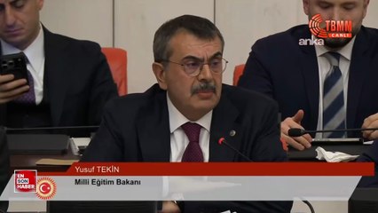 Bakan Tekin'den CHP'ye mülakat yanıtı