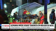 Alemanha prende 5 suspeitos de planejar atentado em mercado de Natal
