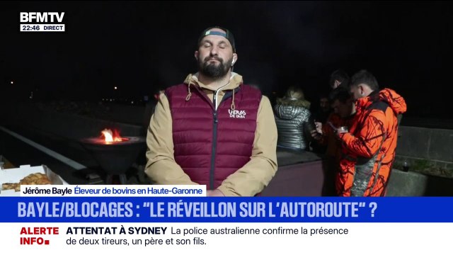 Crise agricole, dermatose bovine... Peut-être qu'on fera le réveillon sur l'autoroute , lance Jérôme Bayle, éleveur de bovins