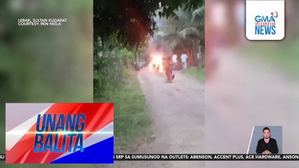Payong-payong o tricycle, nagliyab | Unang Balita