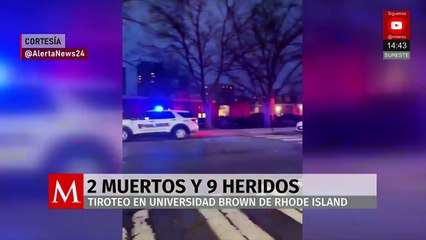 Tiroteo en la Universidad Brown deja dos muertos y nueve heridos