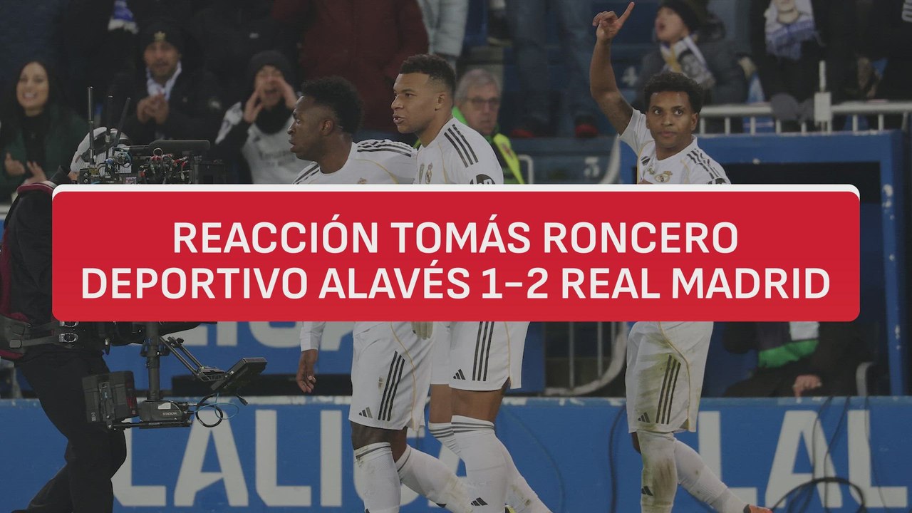 Roncero se vuelve loco con la victoria del Madrid contra el Alavés | Deportivo Alavés 1-2 Real Madrid
