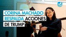 María Corina Machado apoya incautación de petrolero venezolano por EU