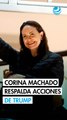 María Corina Machado apoya incautación de petrolero venezolano por EU