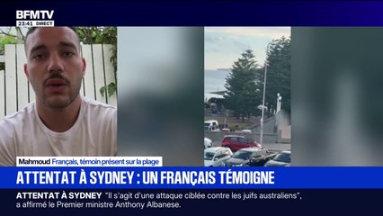 "C'est un moment effroyable": Mahmoud, un Français témoin de la fusillade sur la plage Bondi Beach, raconte l'attaque qui a fait au moins 16 morts à Sydney