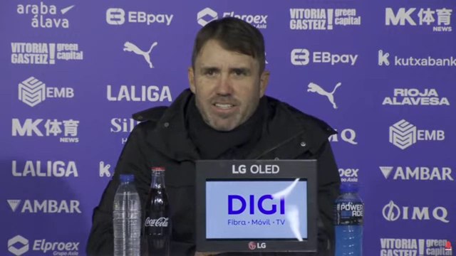 Eduardo Coudet, rueda de prensa completa tras el Alavés 1-2 Real Madrid de LaLiga