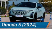 Omoda 5 2024 - Maniobra de esquiva (moose test) y eslalon | km77.com