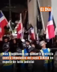 Más ciudadanos se suman a protesta contra imputados del caso SENASA en espera de fallo judicial