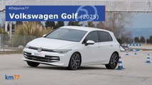 Volkswagen Golf 2025 - Maniobra de esquiva  (moose test) y eslalon | km77.com